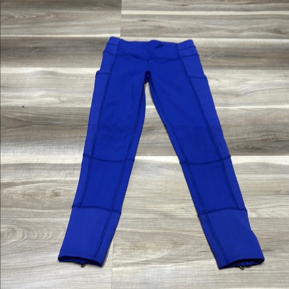 Lululemon Ivivva Blue Leggings size 10 - Picture 1 of 8